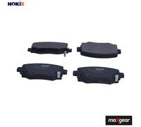 Brake pads Rear Axle 19-3614 MAXGEAR for JEEP CHEROKEE CHEROKEE VAN