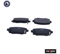 Brake pads Rear Axle 19-3614 MAXGEAR for JEEP CHEROKEE CHEROKEE VAN