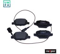 MAXGEAR 19-3660 Brake Pads Set Rear for 500 500C