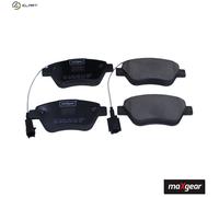 Brake pads 19-3661 MAXGEAR for FIAT CITROËN ALFA ROMEO PEUGEOT