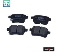 Brake pads Rear Axle 19-3664 MAXGEAR for OPEL FIAT