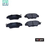 Brake pads Rear Axle 19-3671 MAXGEAR for MAZDA CX-5