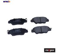 Brake pads Rear Axle 19-3671 MAXGEAR for MAZDA CX-5