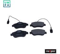 MAXGEAR 19-3673 Brake Pads Set Front for 500 Ka