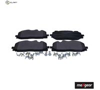 Brake pads Front Axle 19-3854 MAXGEAR for AUDI VW CUPRA