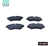 Brake pads Rear Axle 19-3861 MAXGEAR for MERCEDES-BENZ SPRINTER 3-t Tourer Bus