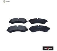 Brake pads Rear Axle 19-3862 MAXGEAR for MERCEDES-BENZ SPRINTER 5-t Van