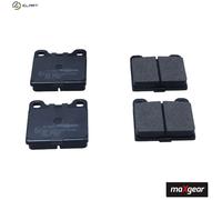 Brake pads Rear Axle 19-3863 MAXGEAR for BMW ALFA ROMEO MERCEDES-BENZ AUDI OPEL