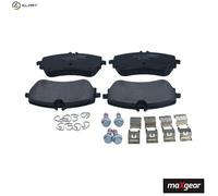 Brake pads Rear Axle 19-3872 MAXGEAR for VW MAN