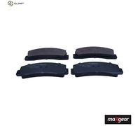 Brake pads Front Axle 19-3875 MAXGEAR for LADA NIVA Closed Off-Road Vehicle
