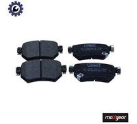 Brake pads Rear Axle 19-3906 MAXGEAR for MAZDA 6 Saloon 6 Estate