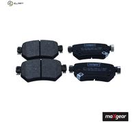 Brake pads Rear Axle 19-3906 MAXGEAR for MAZDA 6 Saloon 6 Estate