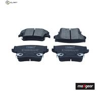 BRAKE PAD SET DISC BRAKE 19-3938 FOR DODGE CHRYSLER ERB 3.6L EGG 3.5L 6cyl 6.4L