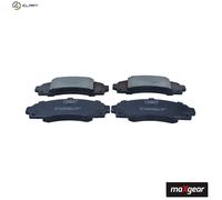 MaXgear Disc Brake Pad Set 19-3939 for Ford USA and Chevrolet 4.0L 99EA/99X/T40VSEX