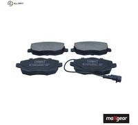 BRAKE PAD SET DISC BRAKE 19-3941 FOR LANCIA 843A1/350A1.000 1.4L 4cyl YPSILON