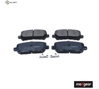 BRAKE PAD SET DISC BRAKE 19-3949 FOR ACURA HONDA J37A2 3.7L 6cyl MDXJ35Z4 3.5L