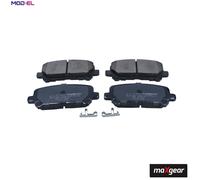 BRAKE PAD SET DISC BRAKE 19-3949 FOR ACURA HONDA J37A2 3.7L 6cyl MDXJ35Z4 3.5L