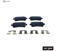BRAKE PAD SET DISC BRAKE 19-3951 FOR ACURA J35Y5 3.5L 6cyl MDX