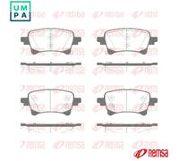 BRAKE PAD SET DISC BRAKE 1903.04 FORBRAKE PAD SET DISC BRAKE 1903.04 FOR JEEP 6