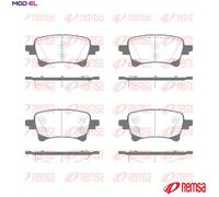 BRAKE PAD SET DISC BRAKE 1903.04 FORBRAKE PAD SET DISC BRAKE 1903.04 FOR JEEP 6