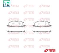 BRAKE PAD SET DISC BRAKE 1904.08 FORBRAKE PAD SET DISC BRAKE 1904.08 FOR FORD L