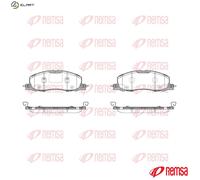 BRAKE PAD SET DISC BRAKE 1904.08 FORBRAKE PAD SET DISC BRAKE 1904.08 FOR FORD L