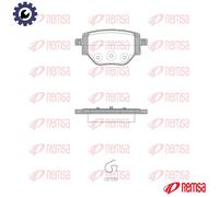 BRAKE PAD SET DISC BRAKE 1905.00 FOR PEUGEOT OPEL CORSA/Hatchback/Van 1.2L 3cyl