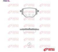 BRAKE PAD SET DISC BRAKE 1905.00 FOR PEUGEOT OPEL CORSA/Hatchback/Van 1.2L 3cyl