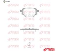 BRAKE PAD SET DISC BRAKE 1905.00 FOR PEUGEOT OPEL CORSA/Hatchback/Van 1.2L 3cyl