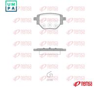 BRAKE PAD SET DISC BRAKE 1905.00 FOR PEUGEOT OPEL CORSA/Hatchback/Van 1.2L 3cyl