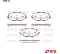 BRAKE PAD SET DISC BRAKE 1906.01 FOR SKODA OCTAVIA/IV/Combi VW GOLF/VIII 1.0L