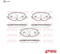 BRAKE PAD SET DISC BRAKE 1906.01 FOR SKODA OCTAVIA/IV/Combi VW GOLF/VIII 1.0L