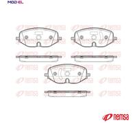 BRAKE PAD SET DISC BRAKE 1906.01 FOR SKODA OCTAVIA/IV/Combi VW GOLF/VIII 1.0L