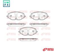 BRAKE PAD SET DISC BRAKE 1906.01 FOR SKODA OCTAVIA/IV/Combi VW GOLF/VIII 1.0L
