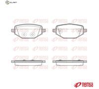 BRAKE PAD SET DISC BRAKE 1946.00 FOR RENAULT H4M632/630 1.6L 4cyl CAPTUR II