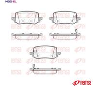 BRAKE PAD SET DISC BRAKE 1958.02 FOR HYUNDAI KIA G4FP/G4FU/D4FE/G4FT 1.6L 4cyl