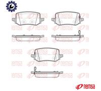 BRAKE PAD SET DISC BRAKE 1958.02 FOR HYUNDAI KIA G4FP/G4FU/D4FE/G4FT 1.6L 4cyl