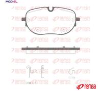 BRAKE PAD SET DISC BRAKE 1963.00 FOR VW CUPRA