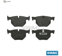 SWAG 20 91 6587 Brake pad set