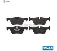 Brake pads Rear Axle 20 91 6863 SWAG for BMW 1 Sports Hatch 3 4 Coupe 3 Touring