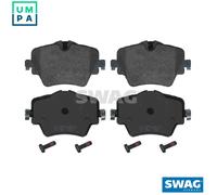 SWAG 20 91 6908 Brake pad set