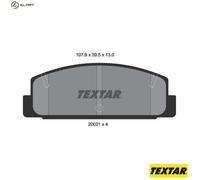 BRAKE PAD SET DISC BRAKE 2003101 FOR FORD ASIA & OCEANIA BESTURN MAZDA