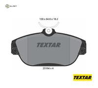 BRAKE PAD SET DISC BRAKE 2016402 FOR VOLVO 760/Rural/Break/Kombi 740/Combi 2.0L