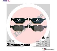 ZIMMERMANN 20180.170.1 Brake pad set