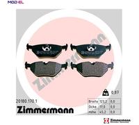 ZIMMERMANN 20180.170.1 Brake pad set