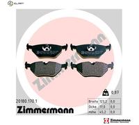 ZIMMERMANN 20180.170.1 Brake pad set