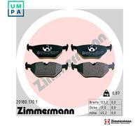 ZIMMERMANN 20180.170.1 Brake pad set