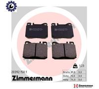 BRAKE PAD SET DISC BRAKE 20392.150.1 FOR MERCEDES-BENZ 123/Break/T-Model SL 4cyl