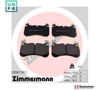 BRAKE PAD SET DISC BRAKE 20581.170.1 FOR LAND ROVER DEFENDER/Van/Station/Wagon