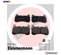 BRAKE PAD SET DISC BRAKE 20581.170.1 FOR LAND ROVER DEFENDER/Van/Station/Wagon